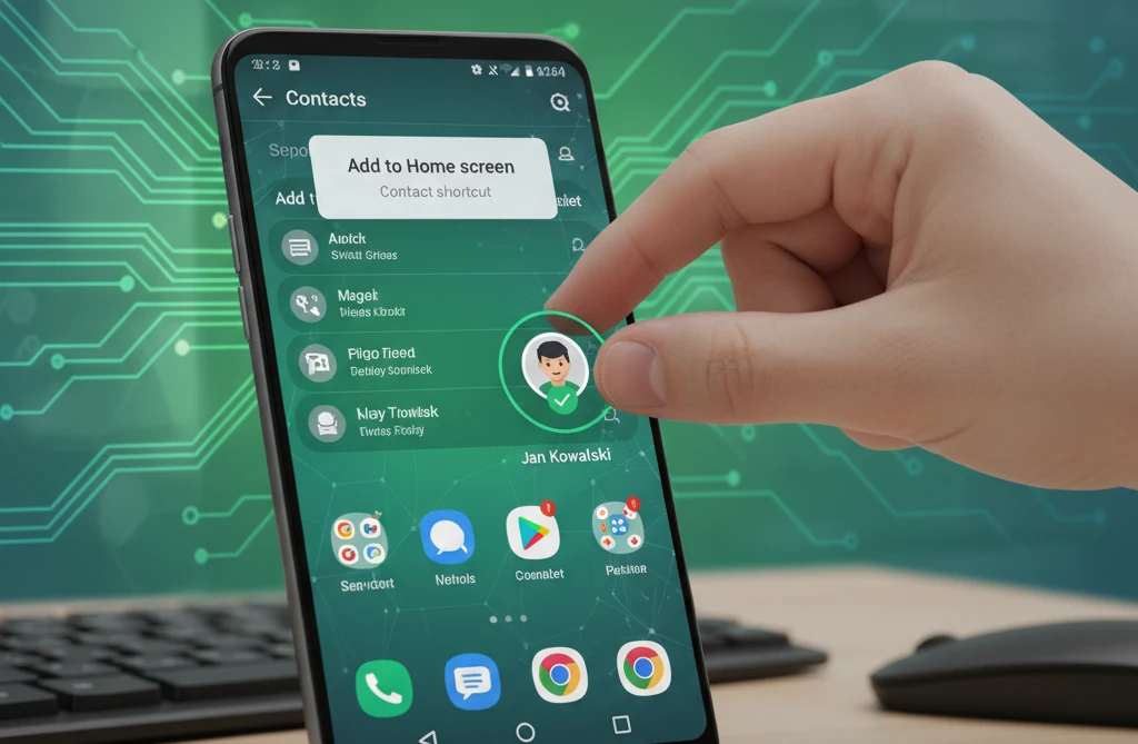 Android - jak dodać kontakt do ekranu głównego? Szybki dostęp do numerów