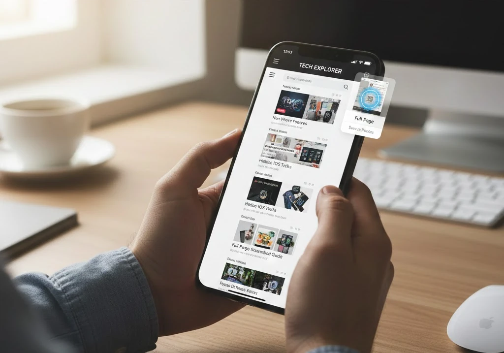 iPhone - jak zrobić screenshot całej strony internetowej?