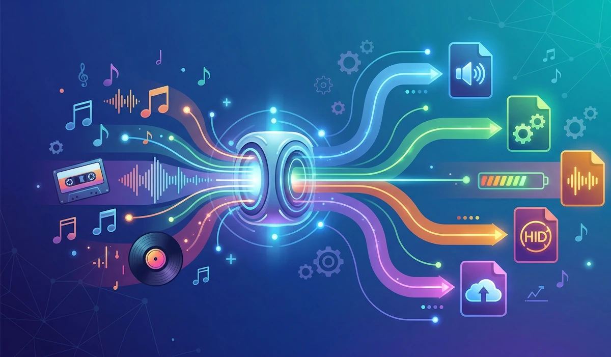 Najlepsze konwertery audio - Zestawienie programów do zmiany formatu muzyki