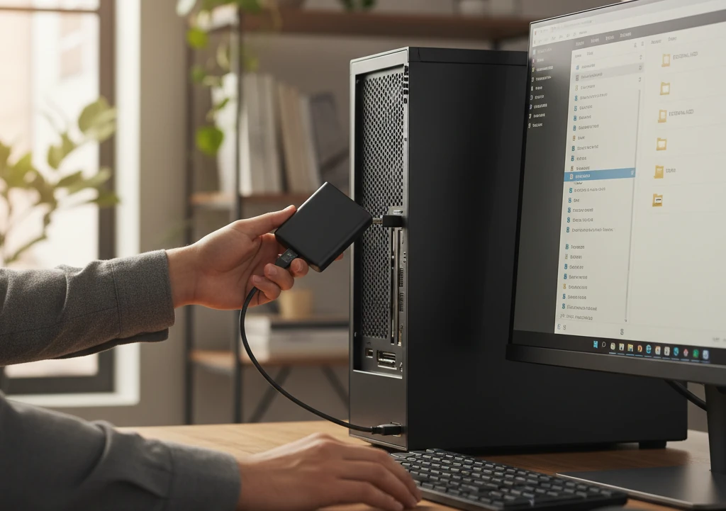 Jak podłączyć zewnętrzny dysk twardy? Kompletny przewodnik